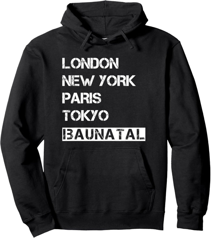 Meine Stadt! Geburtsort & Heimatliebe Baunatal Pullover Hoodie