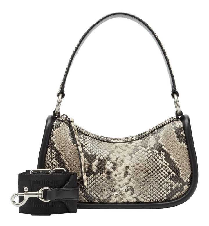 Liebeskind Berlin FAB 2 SNAKE HOBO Schultertasche, Small (HxBxT 15cm x 25.5cm x 6cm)