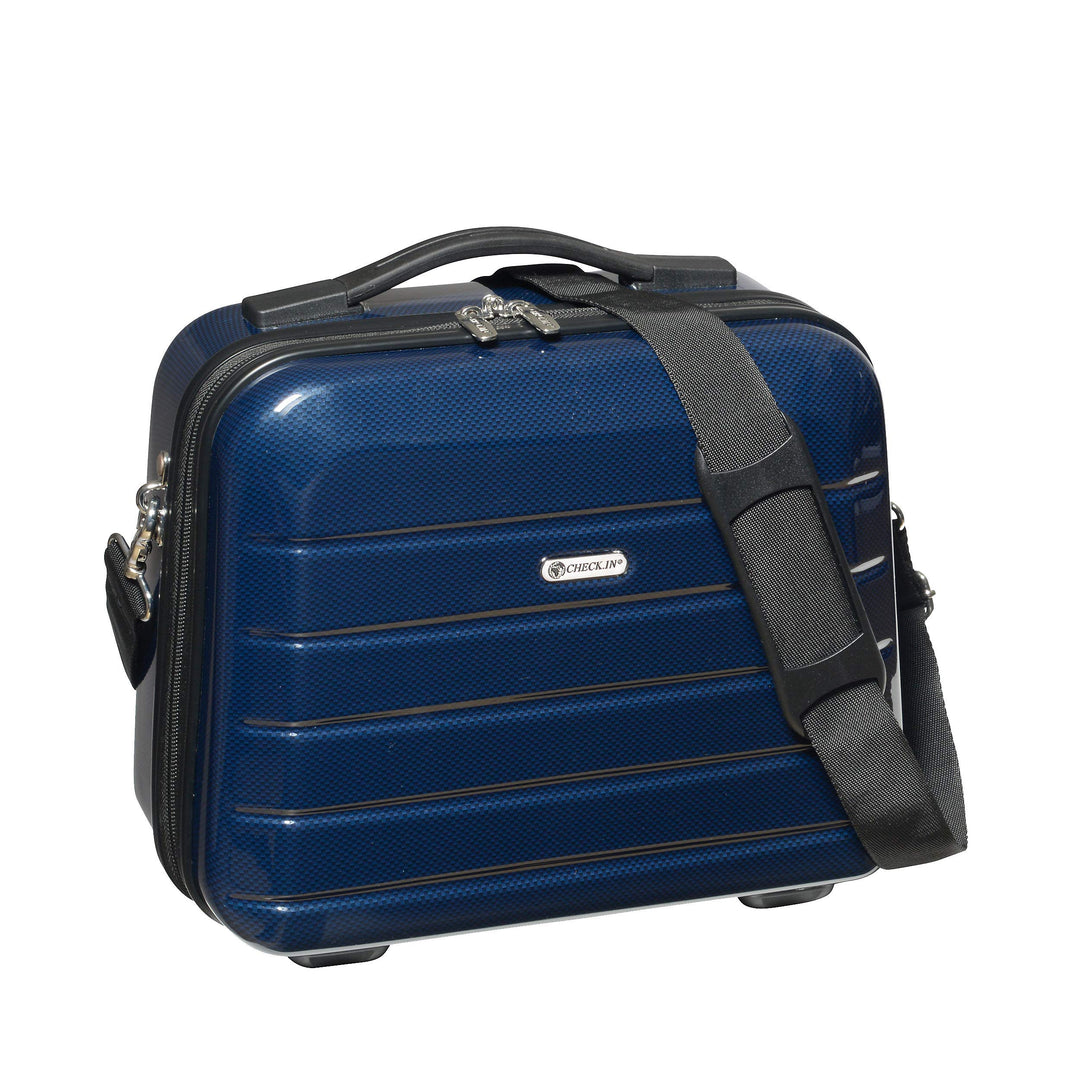 CHECK.IN Kosmetikkoffer London 2.0, Carbon/blau Carbon / Blau, Carbon / Blau