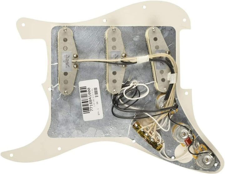 Fender Prewired Pickguard Strat Custom 69 shell Rot Brauch 69, Rot Brauch 69