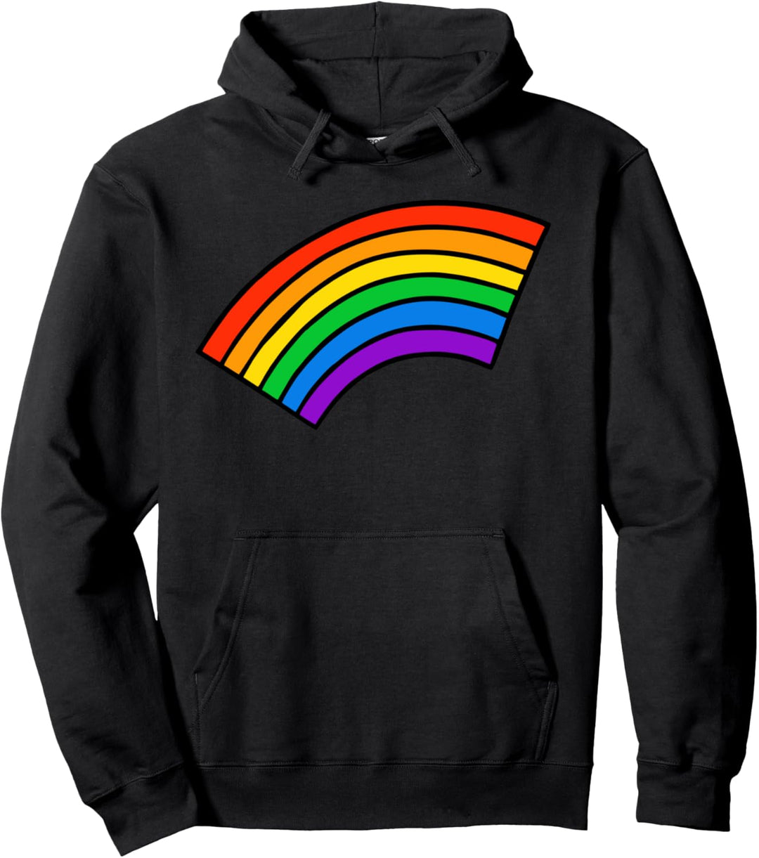 LGBT Gay Lesbian CSD / Pride Regenbogen Rainbow Pullover Hoodie