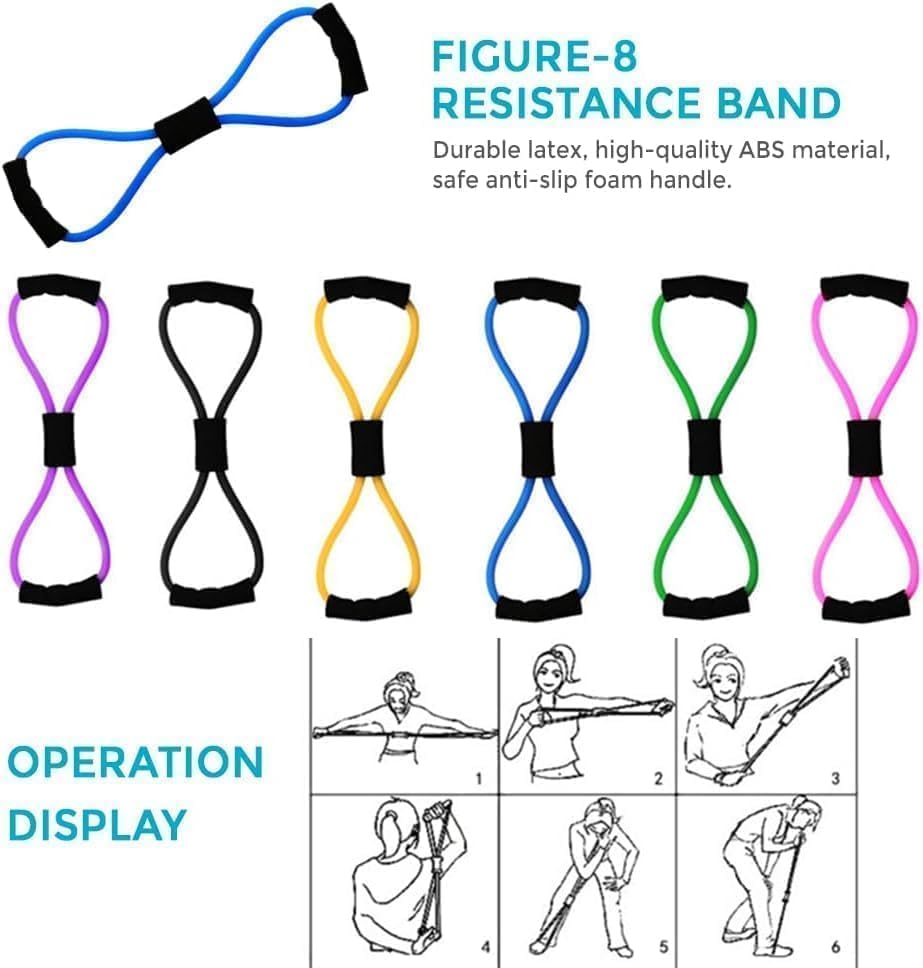 HoldOneLight Essential Pilates Workout Kit für Frauen - Enthält Pilates Ring, 25cm Yoga Ball, Booty