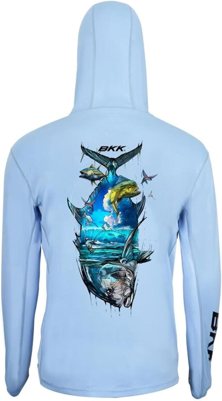 BKK Long Sleeve Performance Shirt Brand Values GT Blue - Angelshirt XXL, XXL