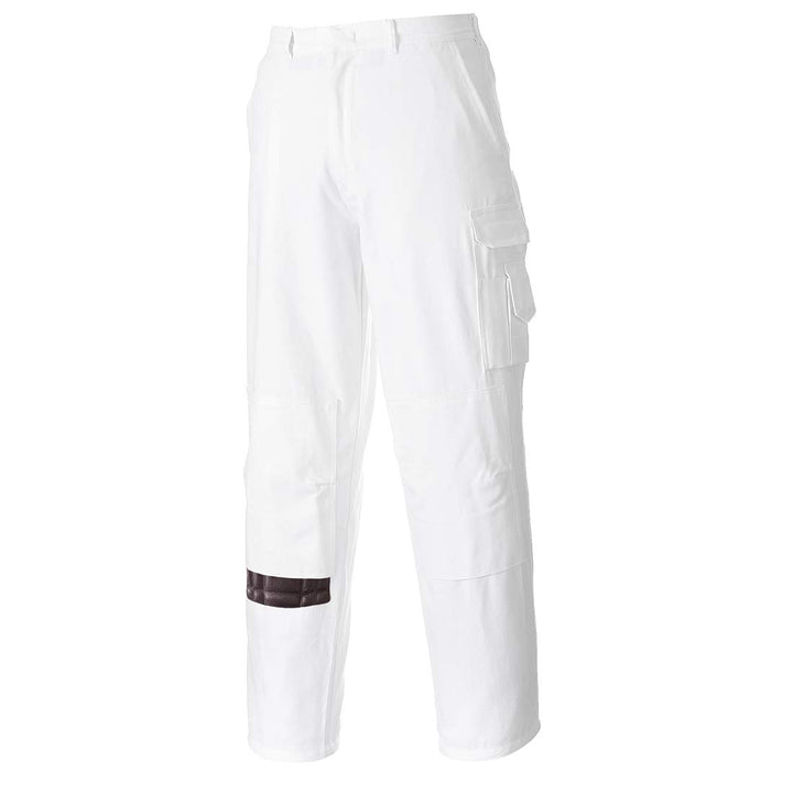 Painters Trousers Color: WhiteT Talla: Medium M Whitet, M Whitet