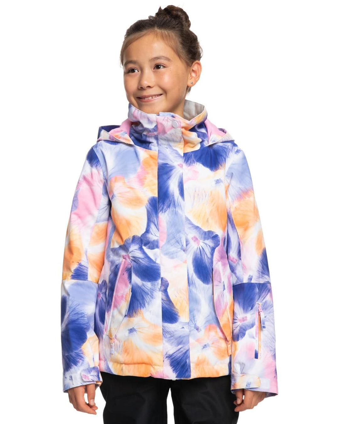 Roxy Mädchen Girl Jk Jetty-Snow Jacket 8-16 38 Weiss, 38 Weiß
