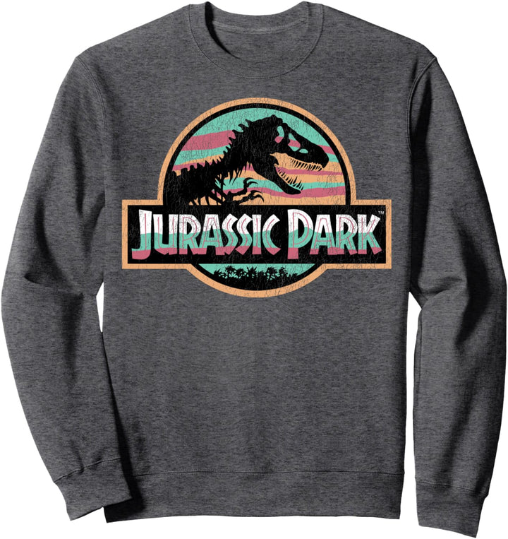 Jurassic Park Colorful Classic Logo Sweatshirt