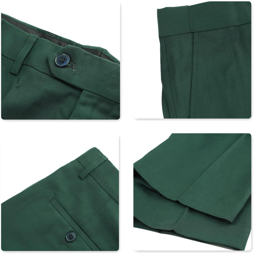 YOUTHUP Anzug Herren 3 Teilig Anzüge Slim Fit 2-Knopf Herrenanzug Modern Formell Sakko Weste Hose fü