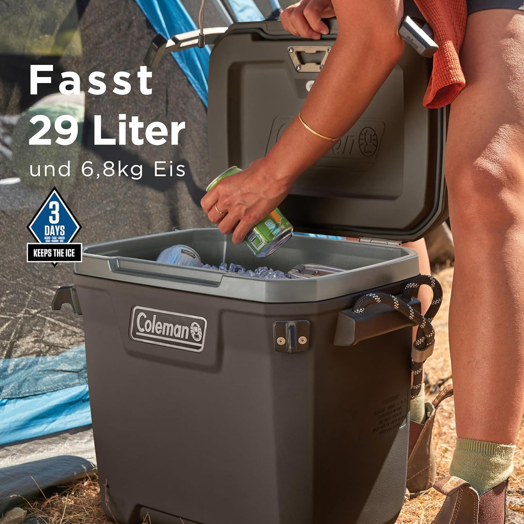 Coleman 28QT Convoy Kühlbox (Innenmasse 14,5 x 9,2 x 13,1cm)
