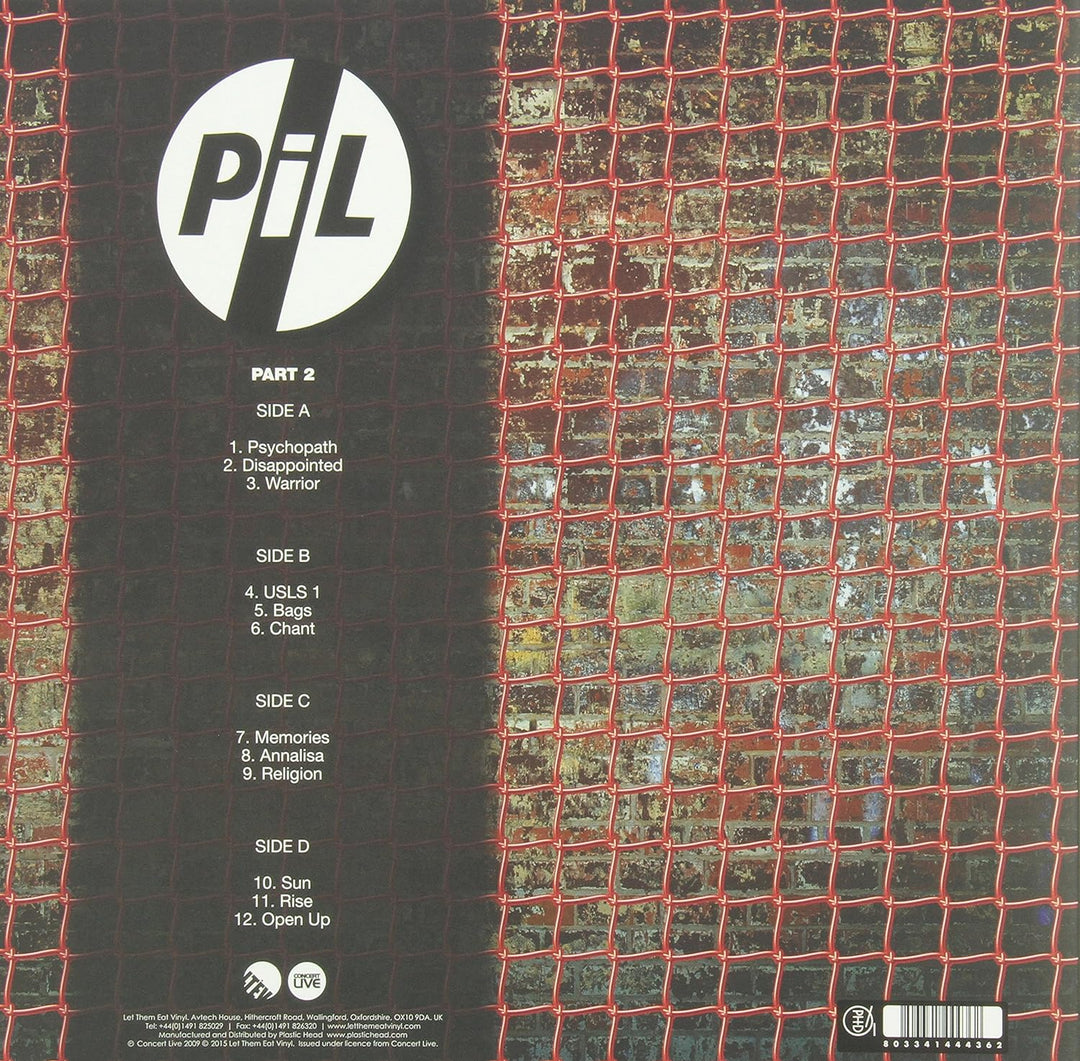 Alife 2009 Part 2, Vinyl