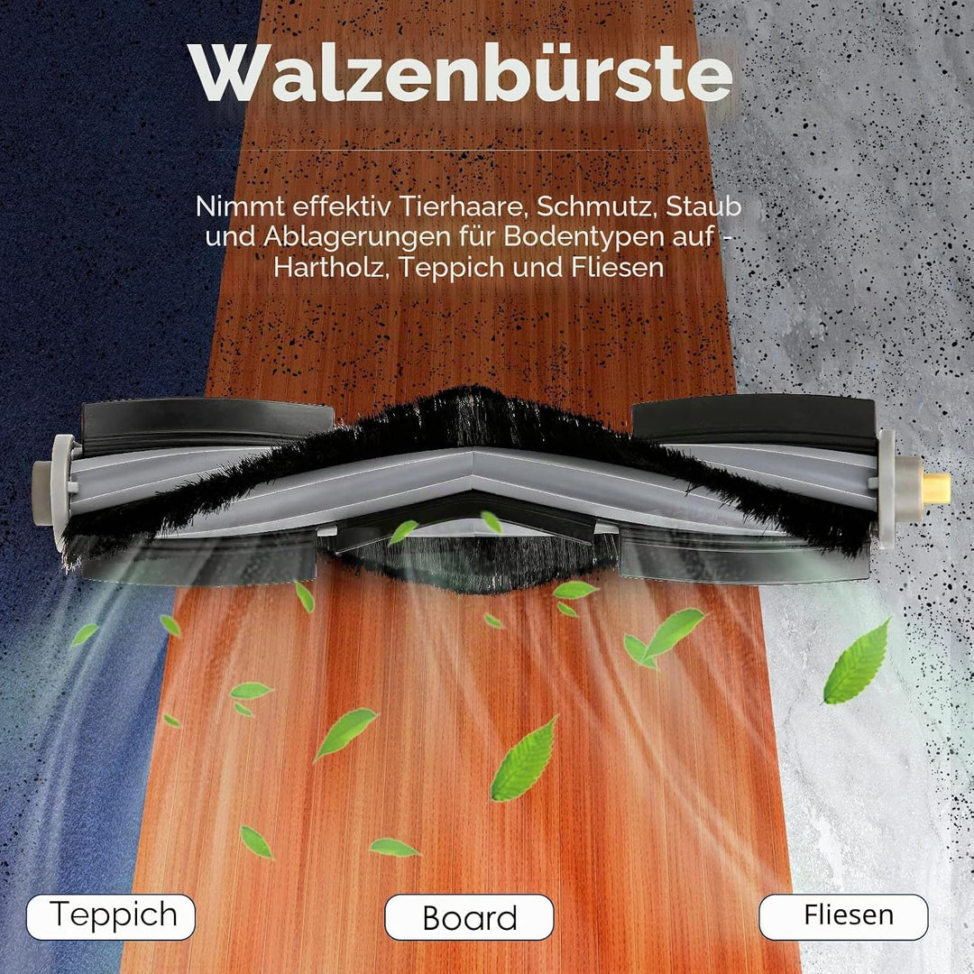 (15 Stück) Ersatzteile für ECOVACS DEEBOT DEEBOT X1 Omni X1 PRO Omni X1 Omni T10 Omni Zubehör-Kit, 1