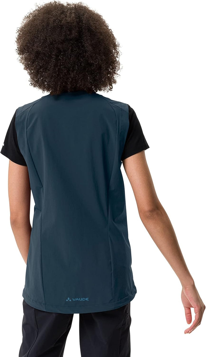 VAUDE Damen Women's Yaras Vest Weste 38 dark sea uni, 38 dark sea uni