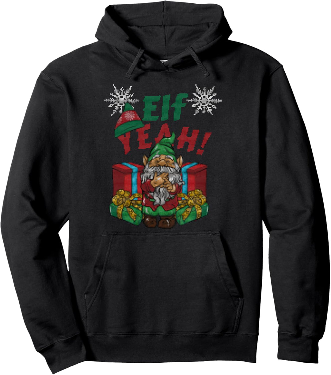 Elfen-Männer-Geschenk Pullover Hoodie