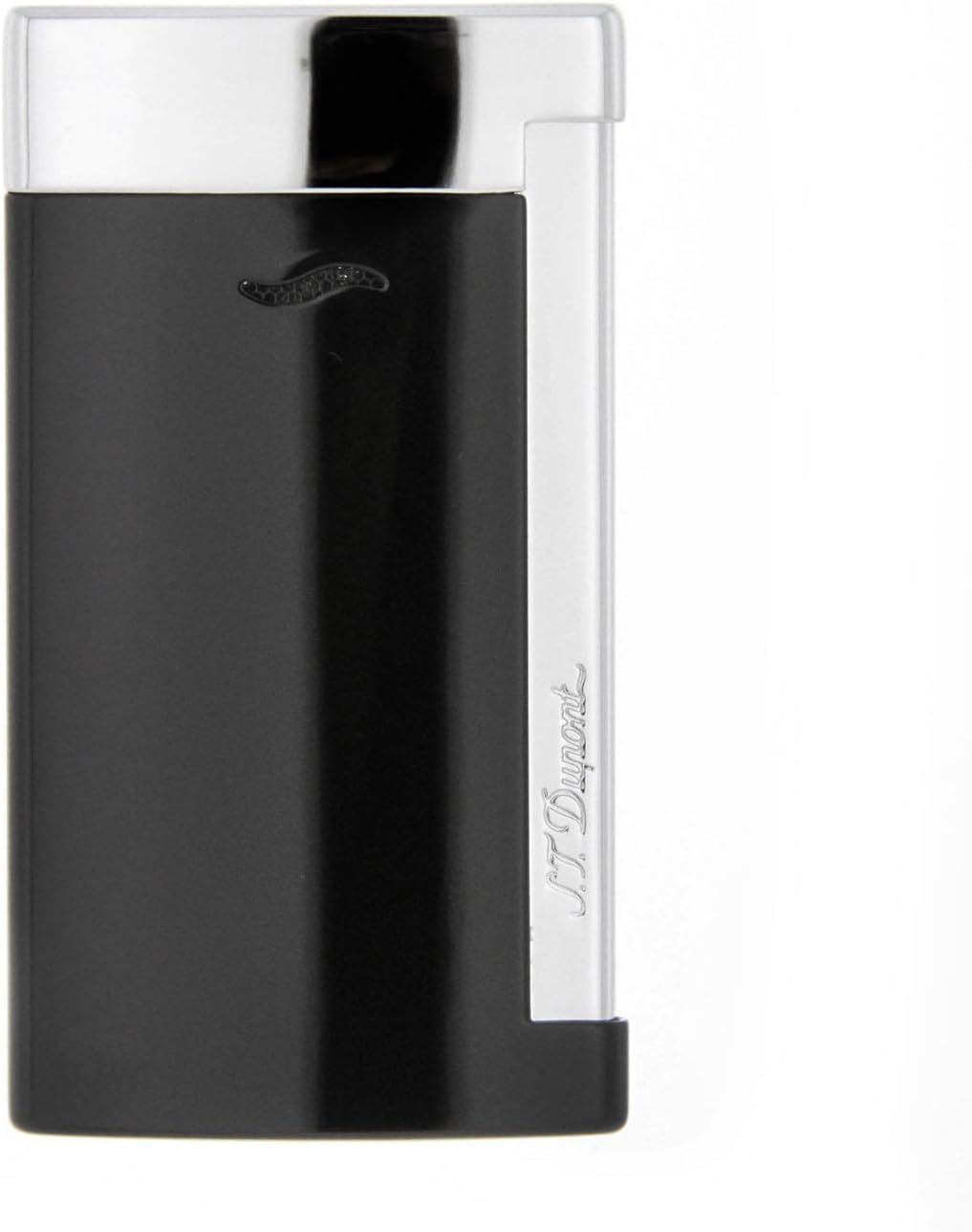 S.T. Dupont Slim 7 Feuerzeug, schwarz/chrom Schwarz / Chrom, Schwarz / Chrom