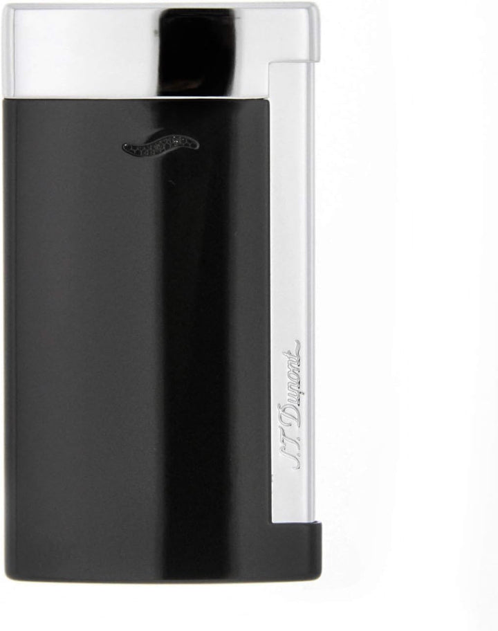 S.T. Dupont Slim 7 Feuerzeug, schwarz/chrom Schwarz / Chrom, Schwarz / Chrom
