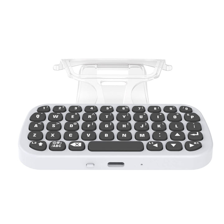 ciciglow Controller-Tastatur für PS5, Kabelloses Bluetooth--Tastatur-Controller-Zubehör, Chat-Contro