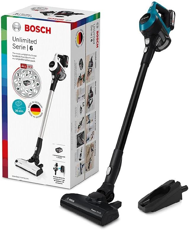 Bosch BBS611LAG, Besen-und Elektrobürstensauger, blau