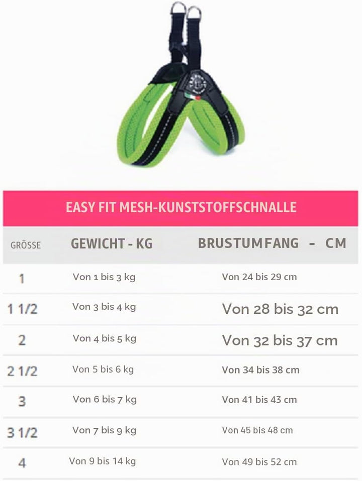 TRE PONTI T226R Easy Fit Mesh Fix, Grösse 4, rot Grösse 4 (1er Pack) rot, Grösse 4 (1er Pack) rot