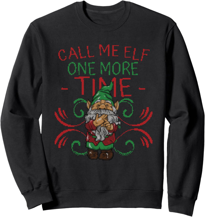Böse Elf Hässliche Weihnachten Sweatshirt