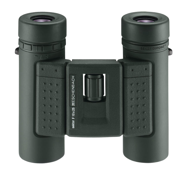 Eschenbach Optik Fernglas sektor F 10x25 compact+, faltbar, wasserdicht, grün, 10x25