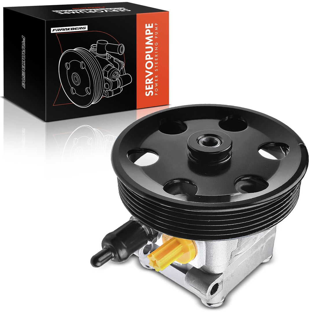 Frankberg Servopumpe Hydraulikpumpe Lenkung mit Riemenscheibe Kompatibel mit Q.uatt.roporte V 4.2L 4