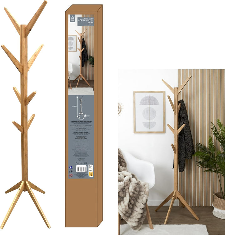 PERCHERO H.178 CM MADERA