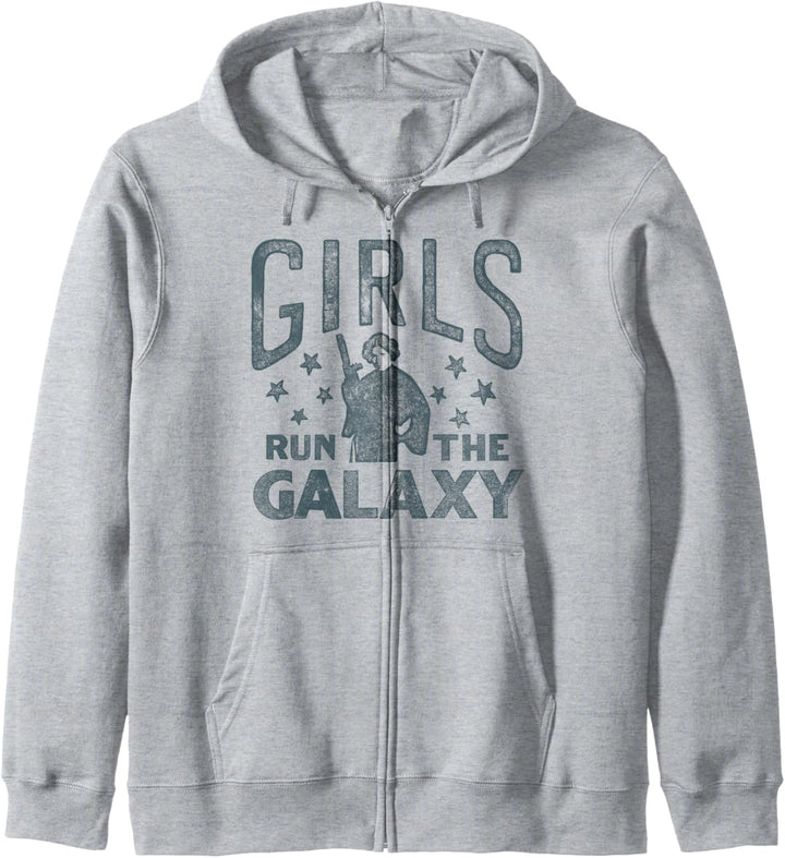 Star Wars Princess Leia Girls Run The Galaxy C1 Kapuzenjacke