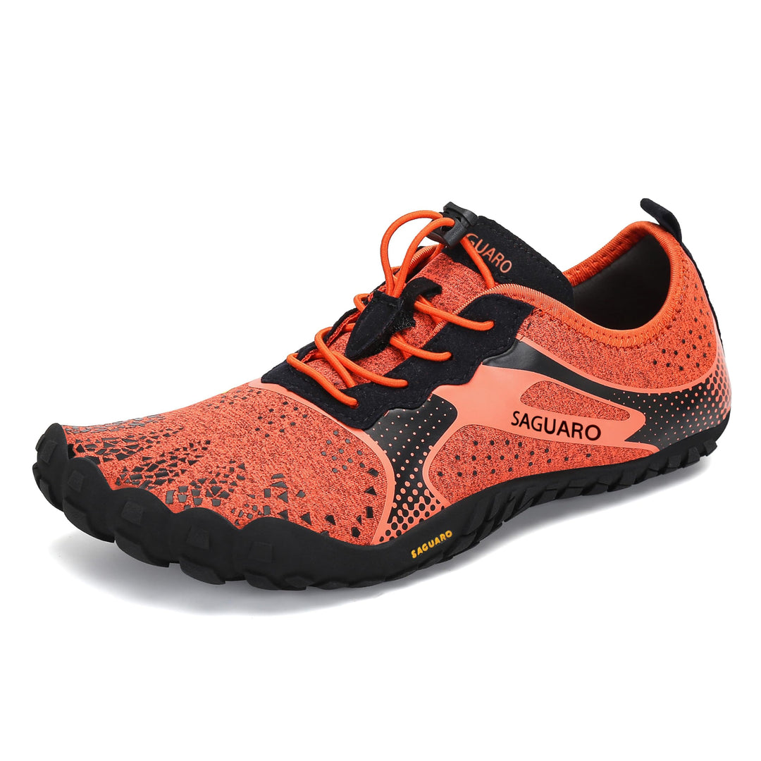 SAGUARO Unisex Barfussschuhe Herren Damen Traillaufschuhe Atmungsaktiv rutschfest Laufschuhe mit Zer
