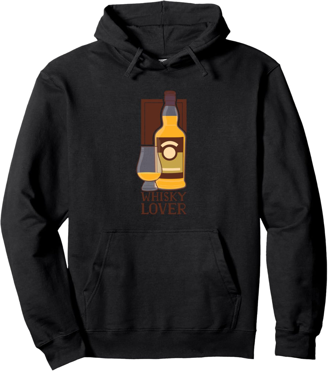 Whiskey Whisky Bourbon Lover Fan Tasting Pullover Hoodie