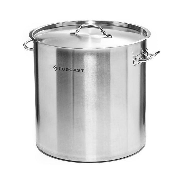 Hoch Edelstahl Kochtopf | 50L Liter | Deckel | Topf | Induktion, Gasherd, Elektro | Spülmaschinengee