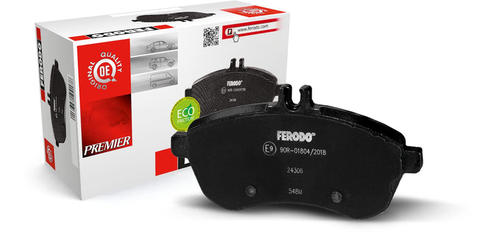 Ferodo FDB1610 PREMIER Bremsbelagsatz, Scheibenbremse - (4-teilig) - (4 Stück)