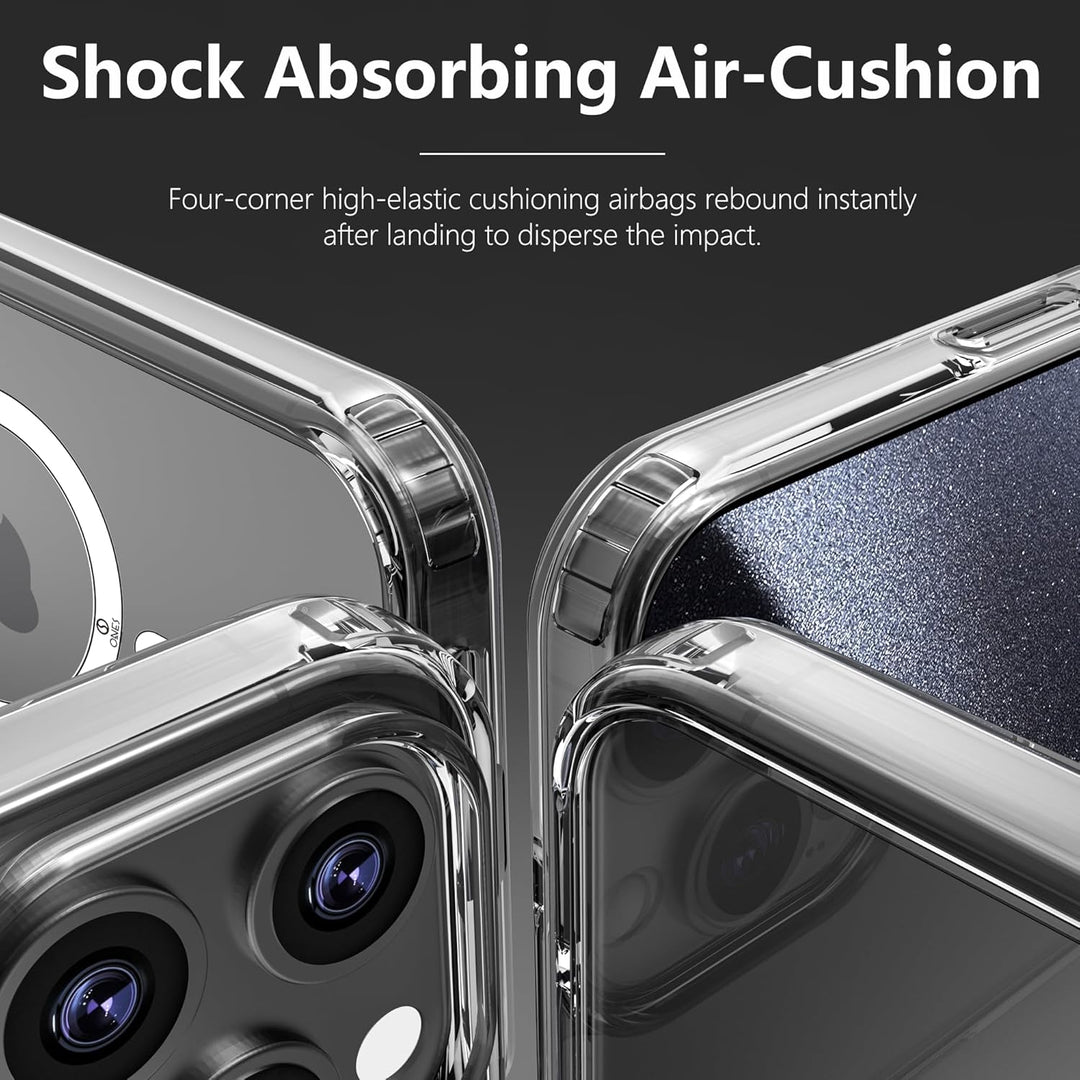 ONES Magnetisches HandyHülle für iPhone 11 Pro Max, Kompatibel mit MagSafe, Militärnorm Schutz Dünne