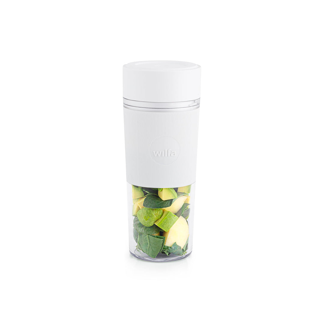 Wilfa SWIFT Akku-Mixer I 300ml Tritan-Behälter BPA-frei I zerkleinert Obst, Gemüse, Gefrorenes & Eis