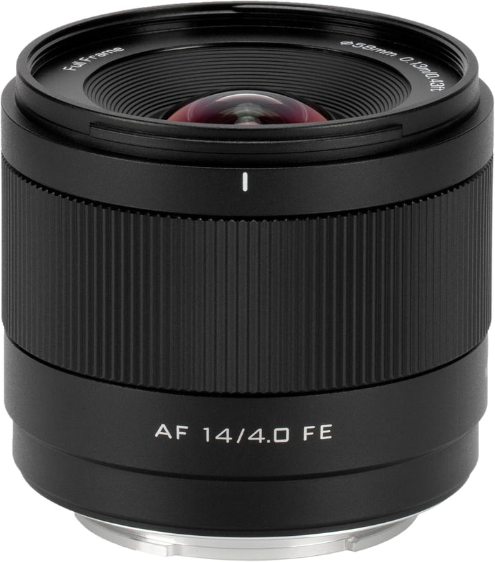 VILTROX 14mm f4.0 FE, AF 14mm f4.0 Air E Mount Objektiv für Sony E, Vollformat Autofokus Ultraweitwi