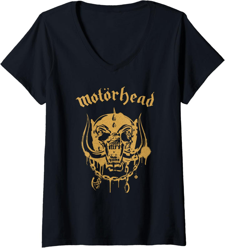 Motörhead – Everything Louder Forever Front Back T-Shirt mit V-Ausschnitt