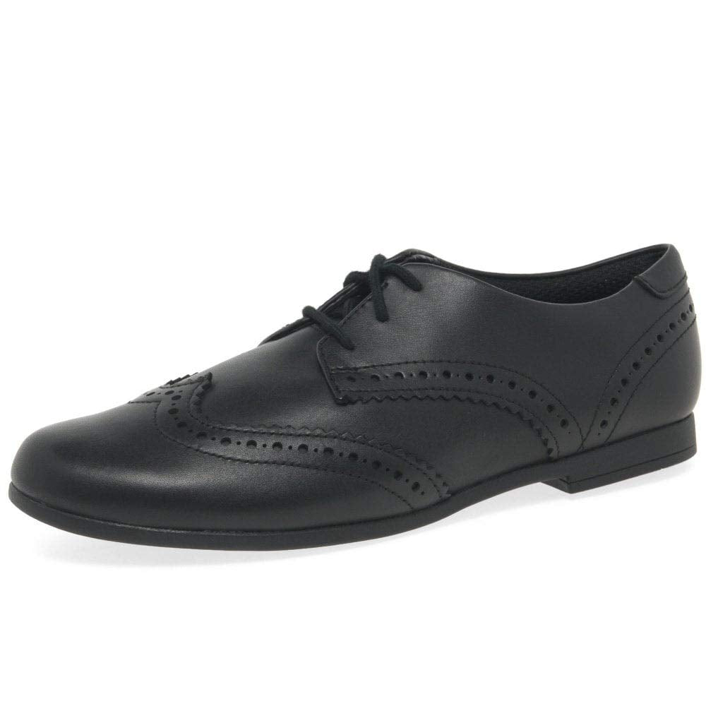 Clarks Damen Scala Lace Y Derbys 42 EU Schwarz, 42 EU Schwarz