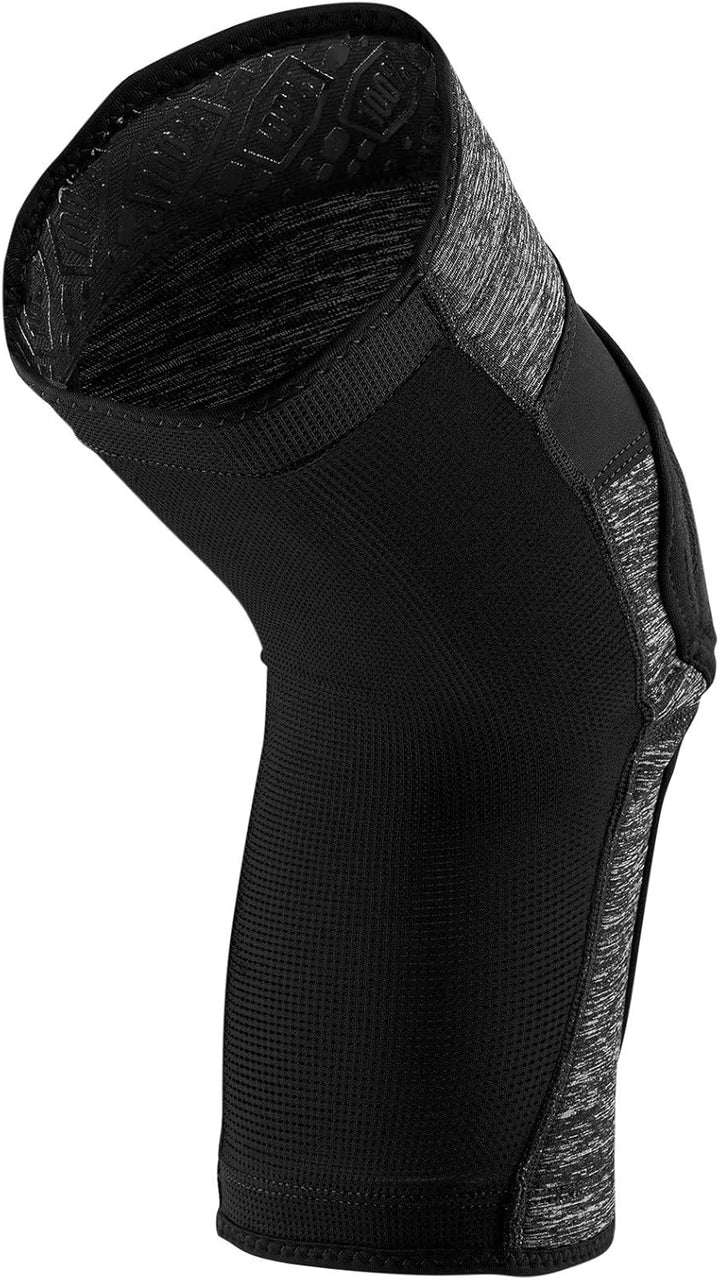 100% Ridecamp Knieschoner, grau, S
