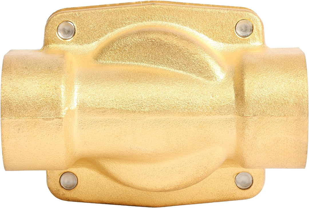 U.S. Solid Magnetventil Messing 3/4" 230V AC, 0,3-16 bar, stromlos geschlossen, VITON-Dichtung, G-Ge