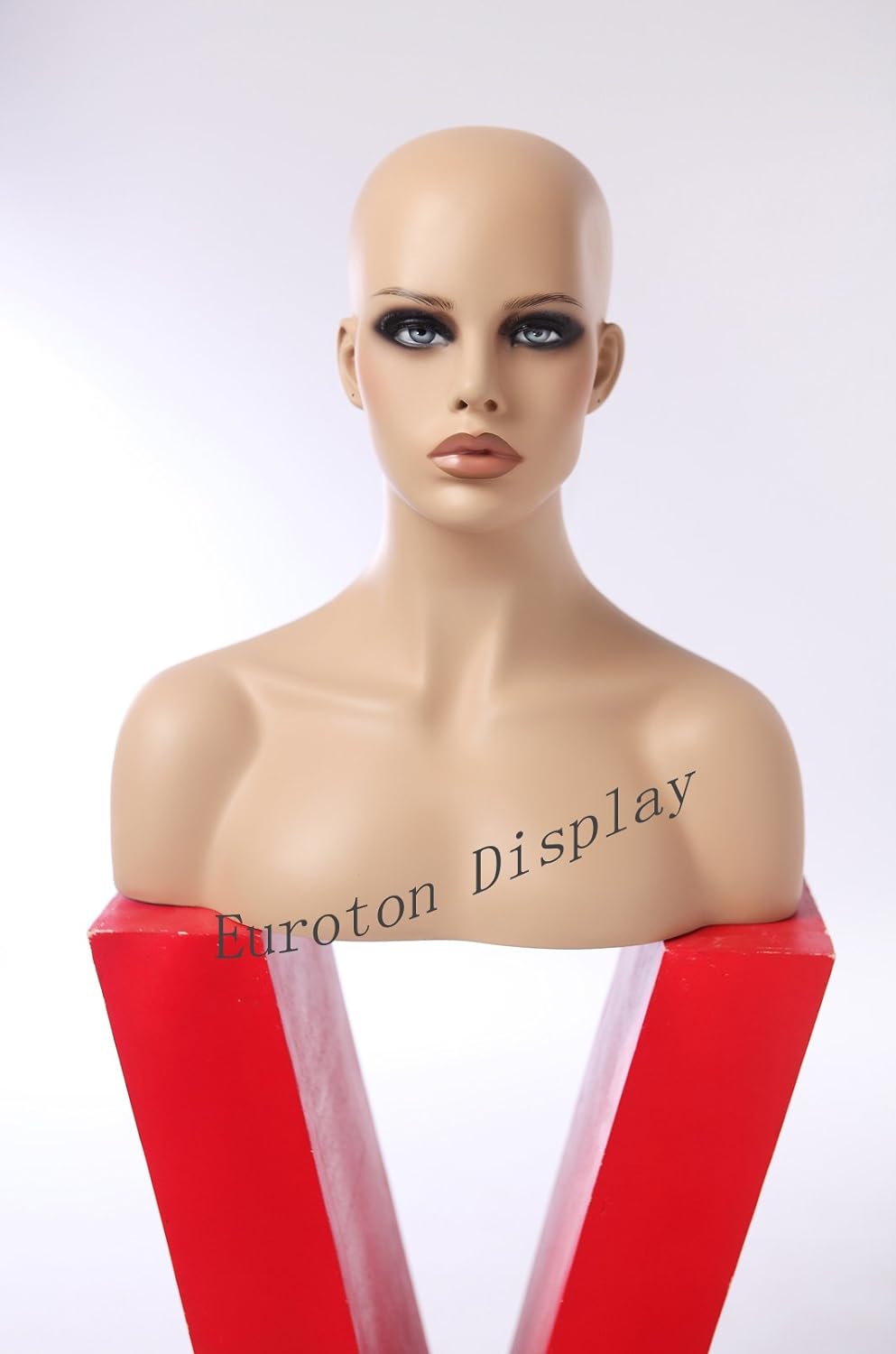 NEU Dekokopf Perückenkopf Schaufensterpuppe Mannequin weiblich FO frisierkopf