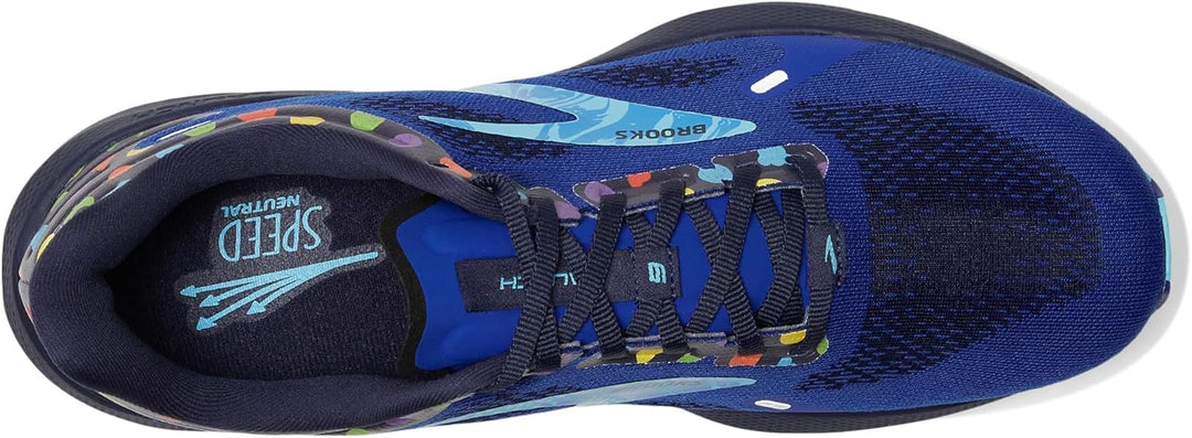 Brooks 44.5 EU Blau Peacoat Gelb, 44.5 EU Blau Peacoat Gelb
