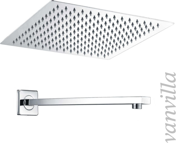 vanvilla Duschsystem mit Unterputz Duscharmatur von Hansgrohe Logis Einhebelmischer und vanvilla Reg