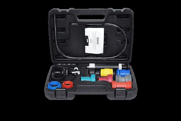 KS Tools 150.2065 Universal Kühlsystem-Diagnose-Service-Satz, 12-tlg.