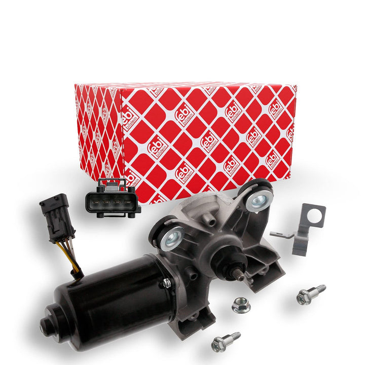 febi bilstein 33752 Scheibenwischermotor mit Anbaumaterial , 1 Stück