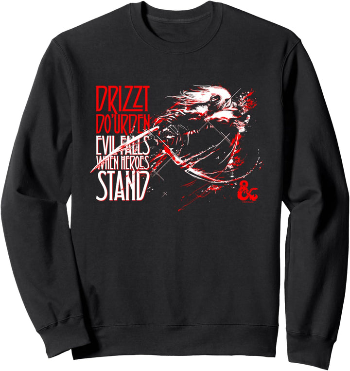 Dungeons & Dragons Evil Falls When Heroes Stand Sweatshirt