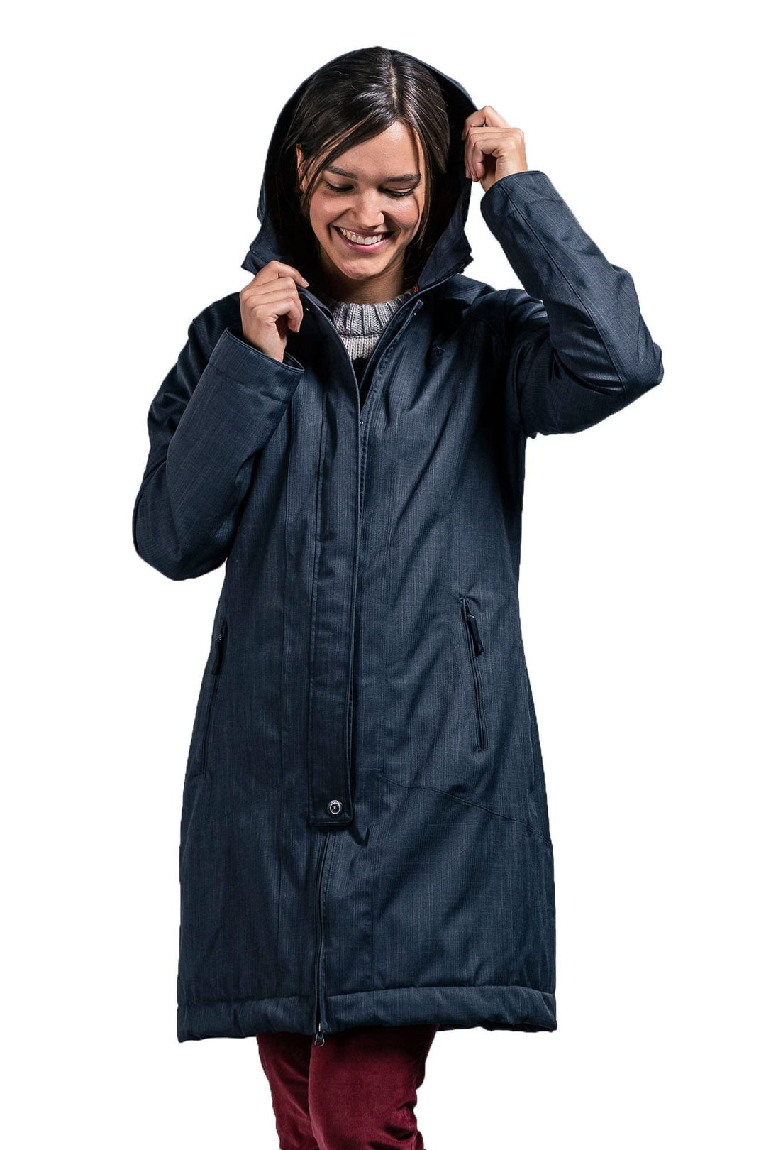 Tatonka FLOY W's Coat Women 42 grey blue, 42 grey blue
