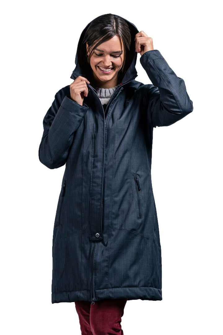 Tatonka FLOY W's Coat Women 42 grey blue, 42 grey blue