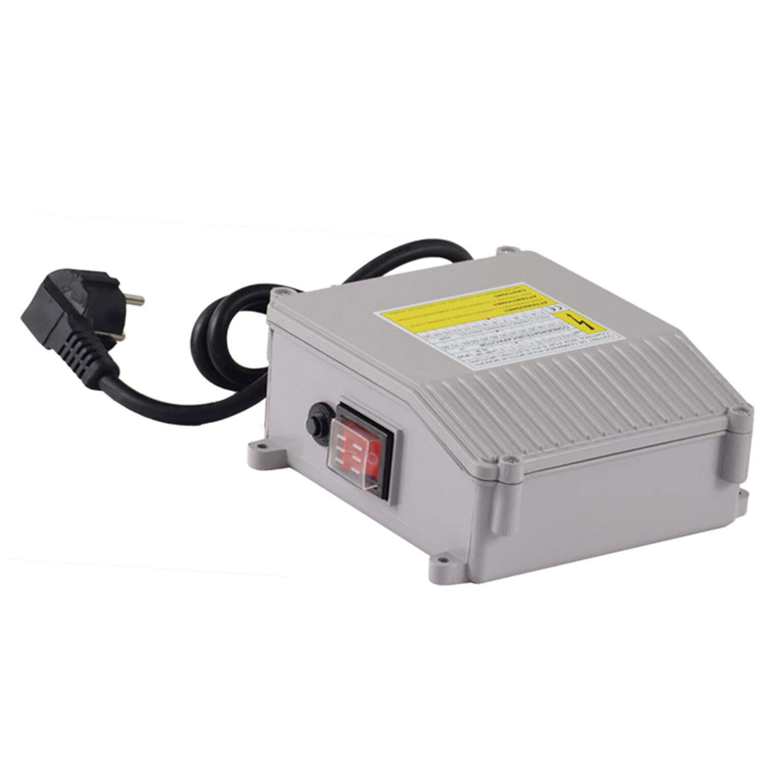 Agora-Tec® Motorschutz Schalter Box in grau 40µF 10A at- Tiefbrunnenpumpen Brunnenpumpen