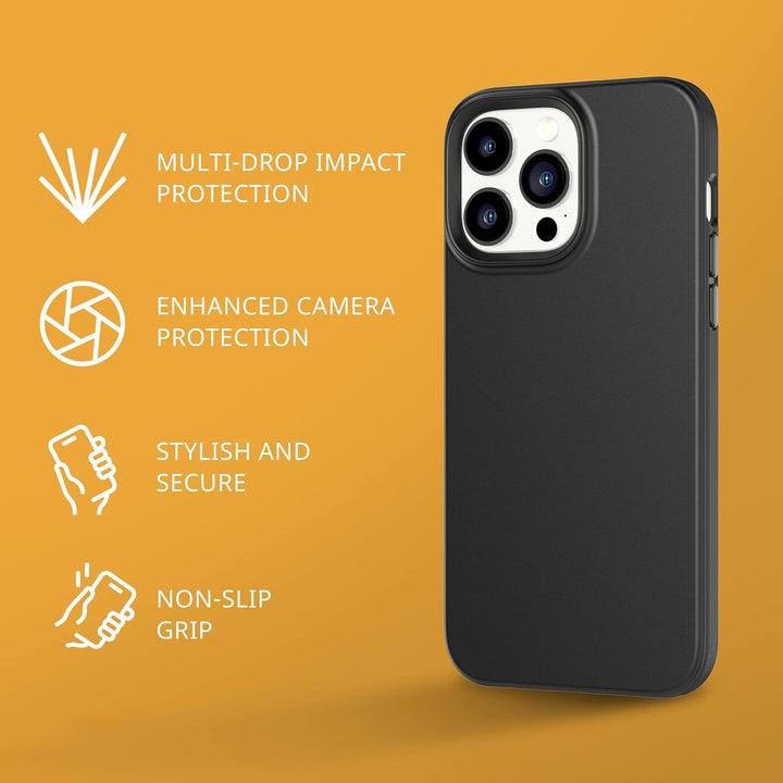 tech21 iPhone 14 Pro Max Evo Lite – Dünne &amp; Stossdämpfende Handyhülle mit 10 Fuss Multi-Drop Protect