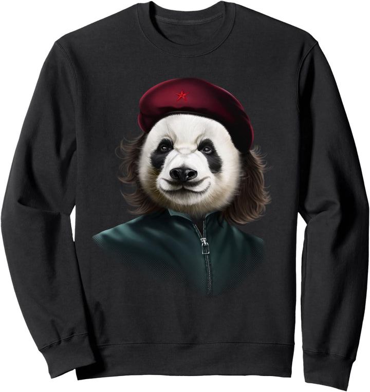 Riesenpanda verkörperte Che Guevara Sweatshirt
