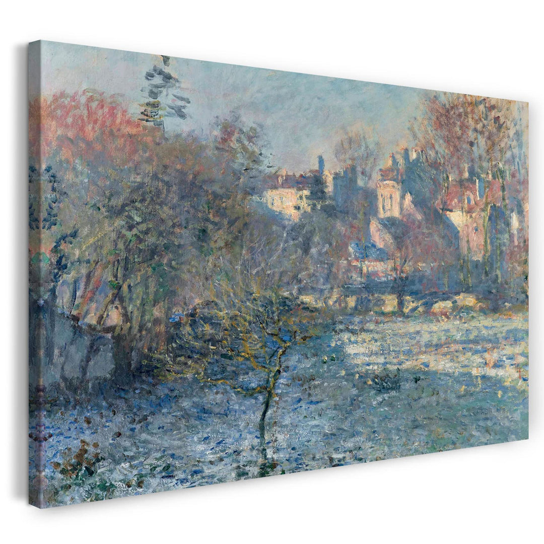 Printed Paintings Leinwand (120x80cm): Claude Monet - Frost 120x80 cm, 120x80 cm