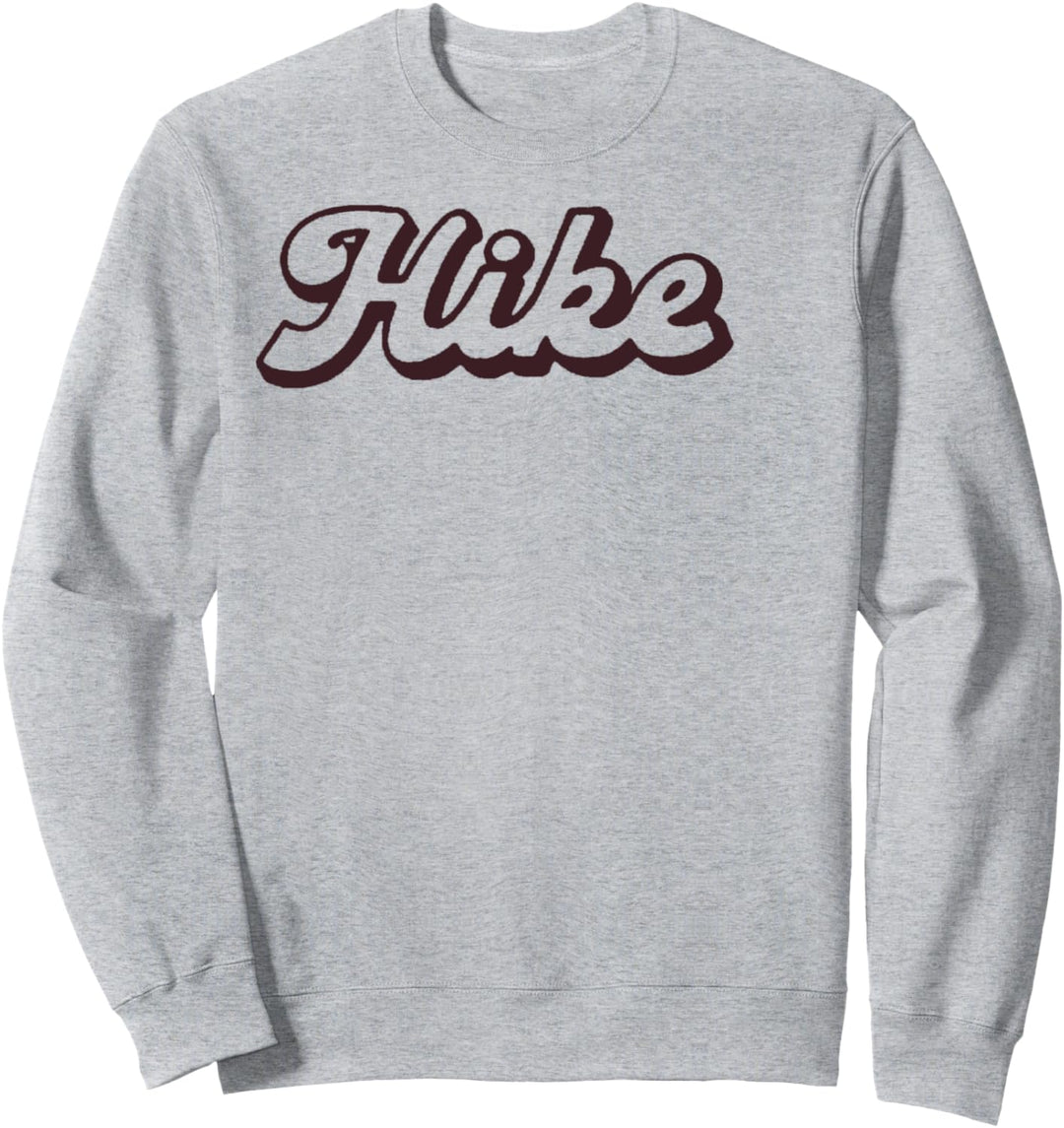 Trendy Hike Bold Outline Sweatshirt